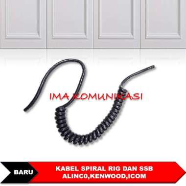 KABEL SPIRAL MIC. RADIO RIG DAN SSB