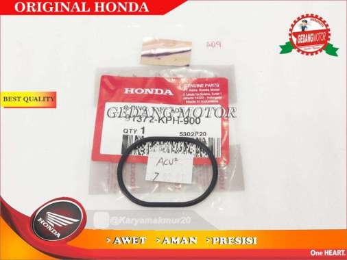 Honda Genuine Part Oring Seal Tutup Klep Supra X 125 Supra X Karisma Original Ahm Black