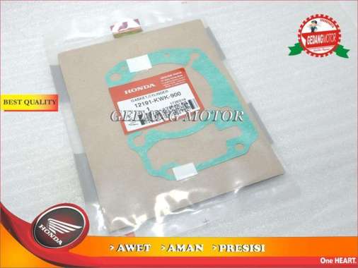 Honda Genuine Part Paking Blok Seher Megapro 2010 Monoshock Verza Gasket Ori Ahm Kwk Green