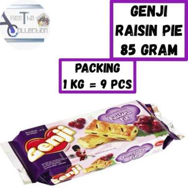 Monde Genji Pie Raisin Pie 85 Gram