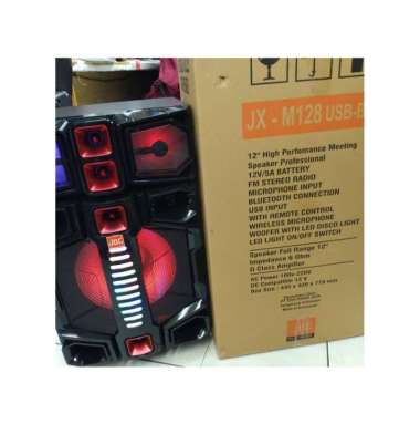 SPEAKER PORTABLE WIRELESS JDL 12 INCH M128 USB,BLUETOOTH