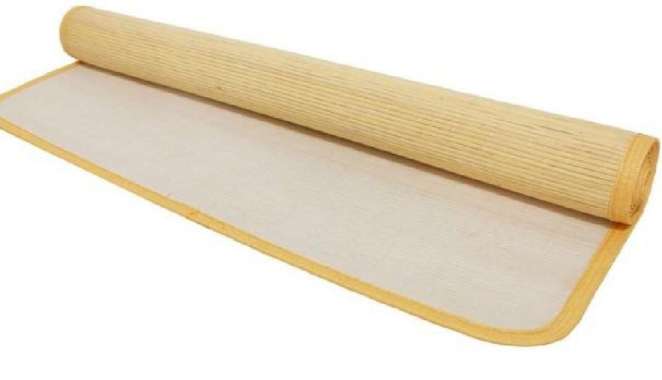 Lampit Rotan Saburina Uk 200 cm x 200 cm Tikar Rotan Kalimantan Karpet Rotan