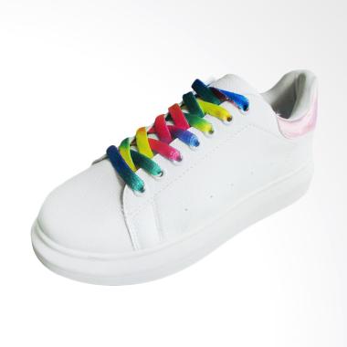 Spike MCQ 5302 Sepatu Sneakers Wanita - White Pink