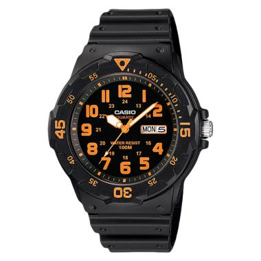 CASIO Jam Tangan Pria - Black MRW-200H-4BVDF