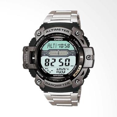 CASIO Twin Sensor Jam Tangan Pria - Silver SGW-300HD-1AVDR
