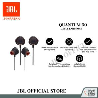 EARPHONE JBL QUANTUM 50 BLACK