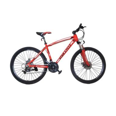 Vivacycle Zenox 660 Alloy Sepeda Gunung MTB - Red [26 Inch] 21 Speed