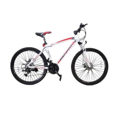 Vivacycle Zenox 660 Alloy Sepeda Gunung MTB - White [26 Inch] 21 Speed