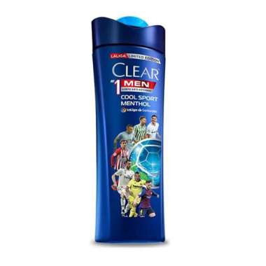 Promo Harga Clear Men Shampoo Anti Dandruff Cool Sport Menthol 160 ml - Blibli