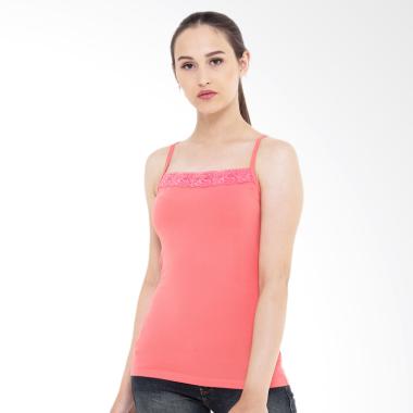 Mobile Power B6797 Ladies Brocade C ... tasan Wanita - Pink Peach