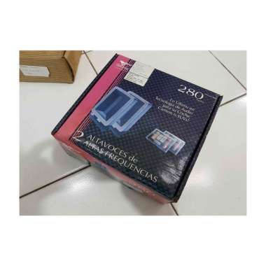 Tensfox Tweeter Ribbon Mobil TEN-VR1MKII plus Crossover Set hitam