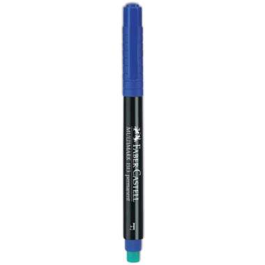 Faber-Castell Marker MultimarkPermanent F Black / Spidol Permanent Faber Castell Ketebalan Fine F Bl