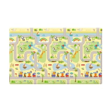 Coby Haus PVC Fisher Price Smile Road Alas Lantai [Size M] Multicolor