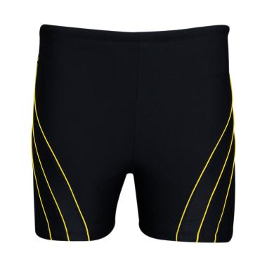 Lasona CR9-862-L4X Celana Renang Pria - Black Yellow [Big Size]