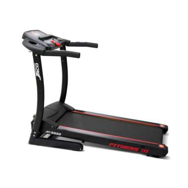 Jaco Treadmill Elektrik JC-3333 Alat Olahraga Alat Fitness Treadmill Multifungsi Semua Ukuran Hitam