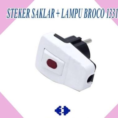 STEKER SAKLAR plus LAMPU BROCO 13311