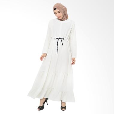 Xq Moslem Wear Tiara Dress Muslim - White