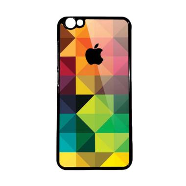 HEAVENCASE Motif Apple 18 Hardcase Casing for Vivo V5 or V5S - Hitam
