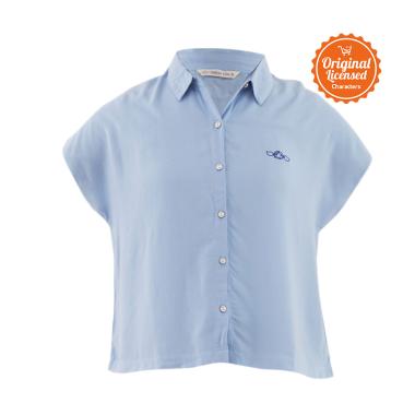 Surfer Girl Maruko Shirt Atasan Anak Perempuan - Blue