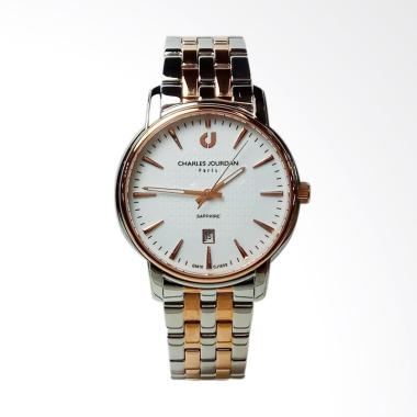 Charles Jourdan Jam Tangan Pria Cha ...  Rosegold Stainless Steel