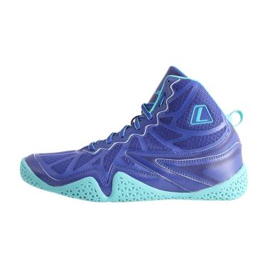 League Typhoon Sepatu Basket Pria - Blue