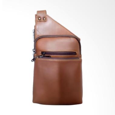 Hunter Design Tas Selempang Pria - Cokelat Tan [026]