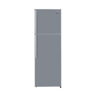SHARP SJ-450GP-SD Kulkas 2 Pintu - Grey [352 L]