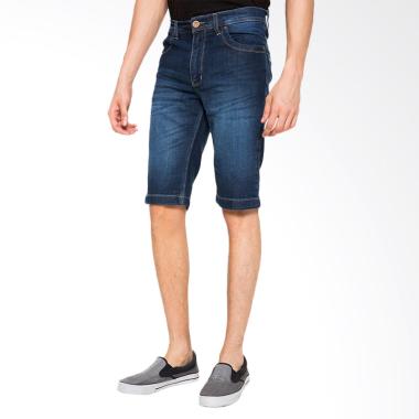 2nd RED Short Pants Denim Celana Pendek Pria - Biru Muda [151625]