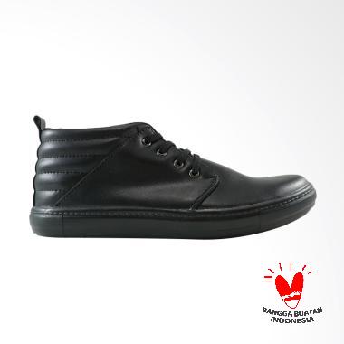Dane And Dine GRET Sepatu Sneaker Pria - Black