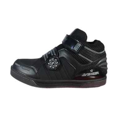 Sevenray Advenger Sepatu Anak Laki laki - Black