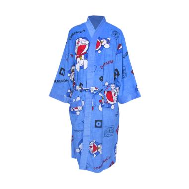 Rainy Collections Motif Doraemon Handuk Kimono Dewasa - Biru Rainy Collections Motif Doraemon Handuk Kimono Dewasa - Biru