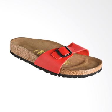 Birkenstock Madrid 040743 Sandal Wanita - Cherry / Birko Cherry