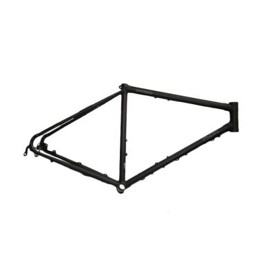 Folker Touring Frame Sepeda - Black [Size 54]