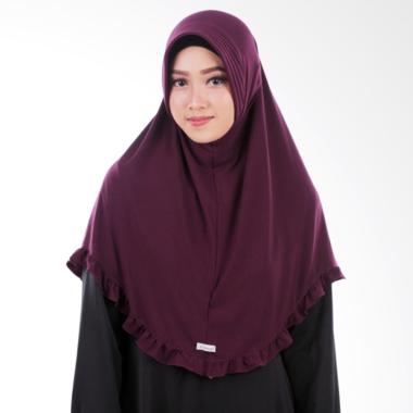 Atteena Hijab Aulia Hayfa Jilbab Instan - Dark Purple