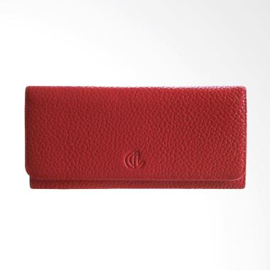Cerry Jourdan CJ1-550 Kulit Dompet Wanita - Merah