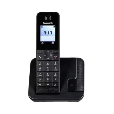 Telepon Wireless Panasonic KX-TGH21 ... less Rumah Kantor - Black