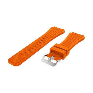 Wakaka Sport Silicone Strap for Samsung Gear S3 - Orange