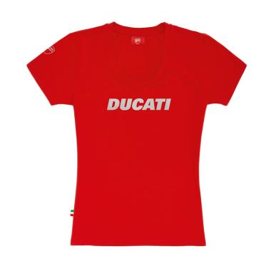 Ducati Ducatiana T-Shirt Lady - Red