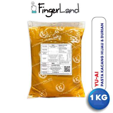 YU-AI Durian Mung Bean Paste 1 KG Pasta Kacang Hijau dan Durian