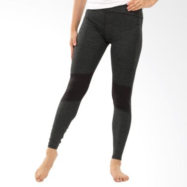 GRAZIEE Mesh Back Legging Celana Olahraga Wanita - Black [09GRL0010]