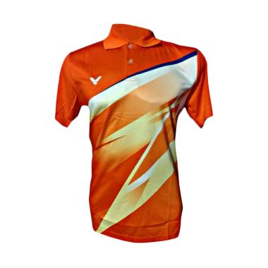 Victor Kaos Badminton Pria - Orange White [T-227A]
