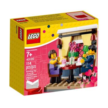 LEGO 40120 Valentine's Day Dinner Mainan Blocks & Puzzle