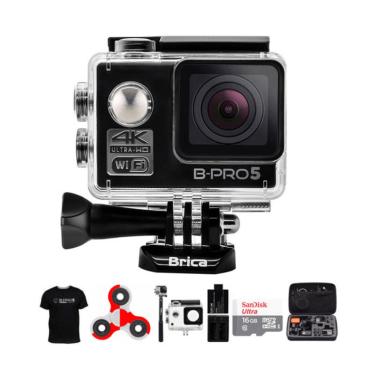 Brica B-PRO 5 Alpha Edition AE1 4K ... ndo Action Camera - Hitam
