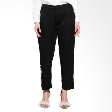 Rauza Rauza Indigo Pants Celana Muslim Wanita - Hitam