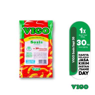 Vigo Sosis Sapi [30 pcs]