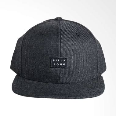 Billabong Mahtmpri Bheall Primary Snapback Topi - Black Heather