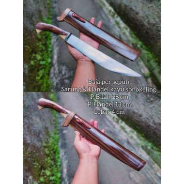 Golok sembelih baja per TEMPA SEPUH