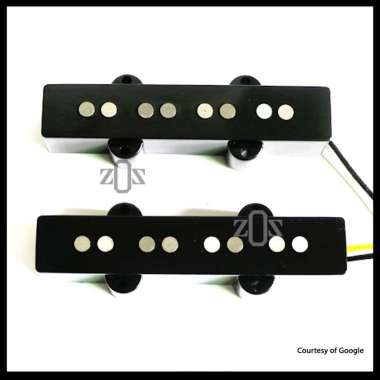 Pickup Jazz Bass Yamaha GnB Electrik Electric YGD Alnico 4 String Black