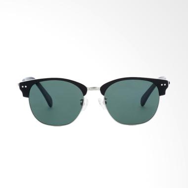 Life8 05192 Retro Browline Polarize ... Frame Sunglasses - Green