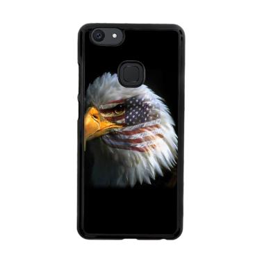 Flazzstore American Flag Eagle Country E1031 Custom Casing for Vivo V7